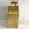 Schnelle 176 Sch G8804 Gold Monoblok Kare  Çelik Lavabo