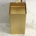 Schnelle 217 Sch G8817 Gold Kare Monoblok Çelik Lavabo