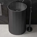 Schnelle 218 Sch Bk8818 Black Hegzagon Monoblok Çelik Lavabo