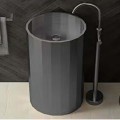 Schnelle 219 Sch Bl8818 Grey Hegzagon Monoblok Çelik Lavabo