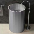 Schnelle 223 Sch S8818 Chrome Hegzagon Monoblok Çelik Lavabo