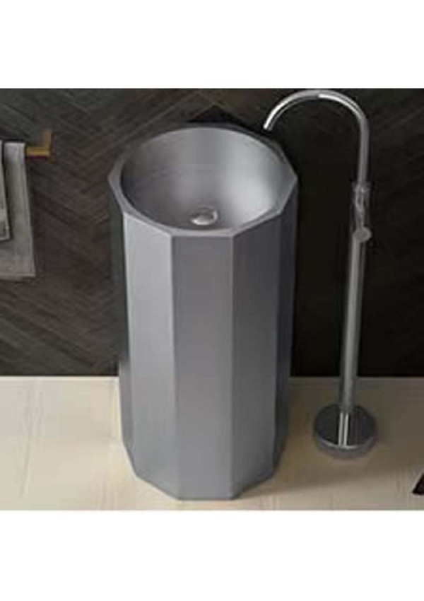 Schnelle 112 Sch S8821-Monoblok Hegzagon Çelik Lavabo