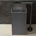 Schnelle 145 Sch Bk8810-Monoblok Kare  Çelik Lavabo