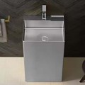 Schnelle 173 Sch S8803 Chrome Monoblok Dikdörtgen  Çelik Lavabo