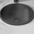 SCHNELLE 32 SCH BK207 Black Tezgah Altı Oval Çelik Lavabo