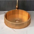 SCHNELLE 77 SCH RG5509 Rose Gold Tezgah Üstü Oval Çelik Lavabo