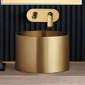 SCHNELLE 88 SCH G5511 Gold Tezgah Üstü Oval Çelik Lavabo