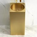 SCHNELLE 213 SCH G8816 Gold Kare Monoblok Çelik Lavabo