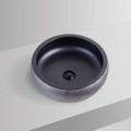 SCHNELLE Y601S Black Silver Oval Tezgah Üstü Mat Lavabo