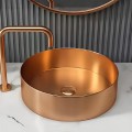 SCHNELLE SCH RG5513 Gold Tezgah Üstü Oval Çelik Lavabo