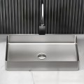 SCHNELLE 191 SCH S5502 Chrome Tezgah Üstü Dikdörtgen Çelik Lavabo