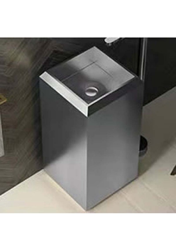 SCHNELLE 255 SCH S8830 Chrome Kare Monoblok Çelik Lavabo